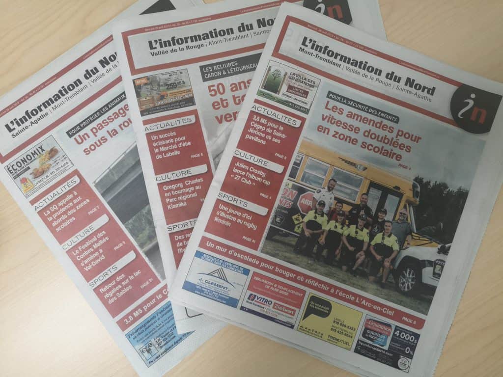 Et vous, soutenez-vous votre journal local?