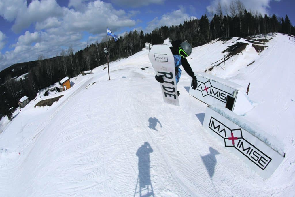 Une première Coupe nord-américaine de big air au Québec chez Maximise