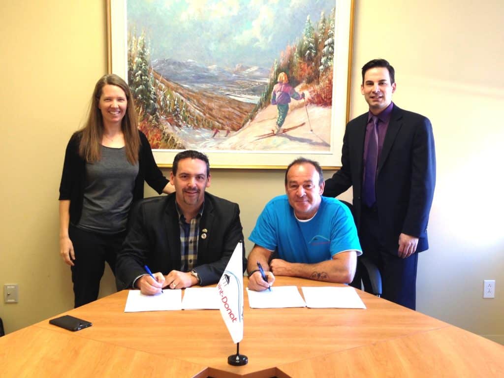 Saint-Donat signe une nouvelle entente avec ses employés