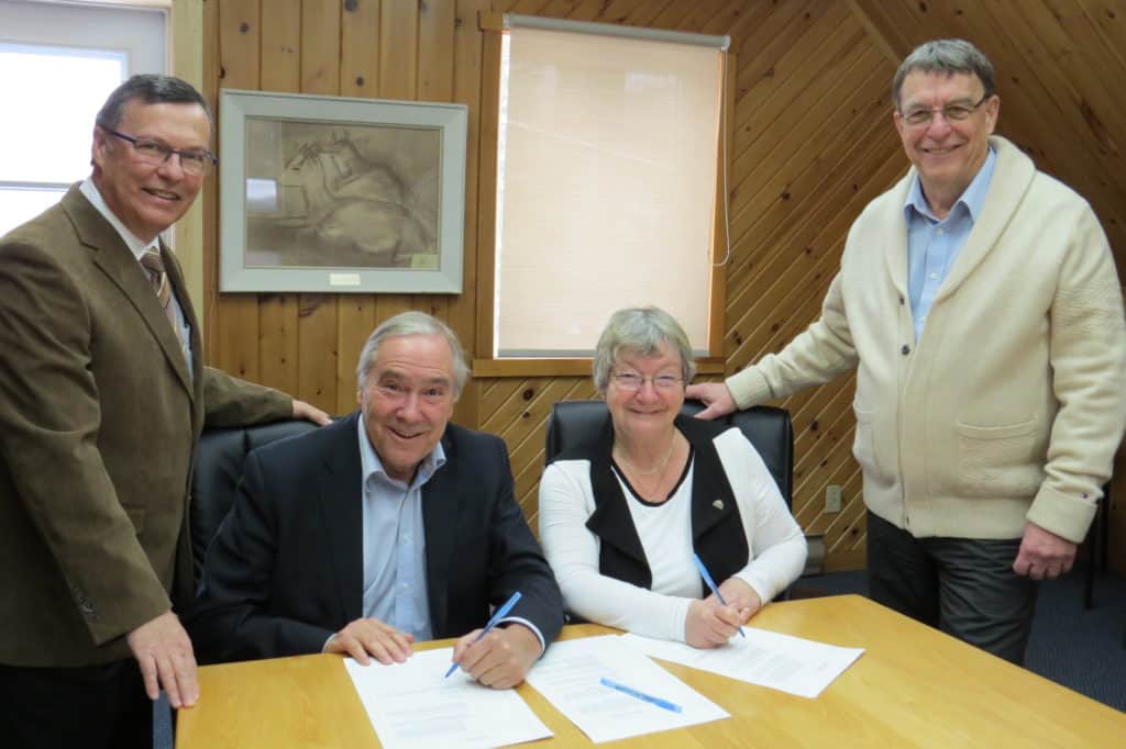 Val-David et Val-Morin signent une entente historique