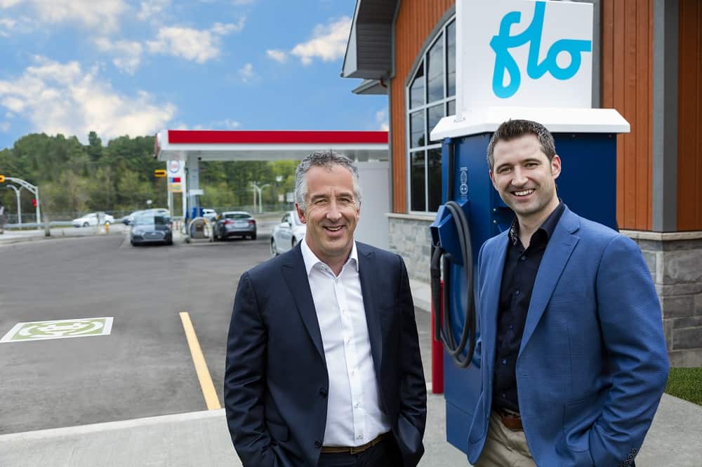 Harnois Groupe pétrolier installe des bornes de recharge rapide