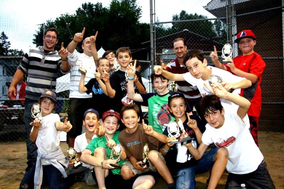 Le baseball mineur fête la fin de saison