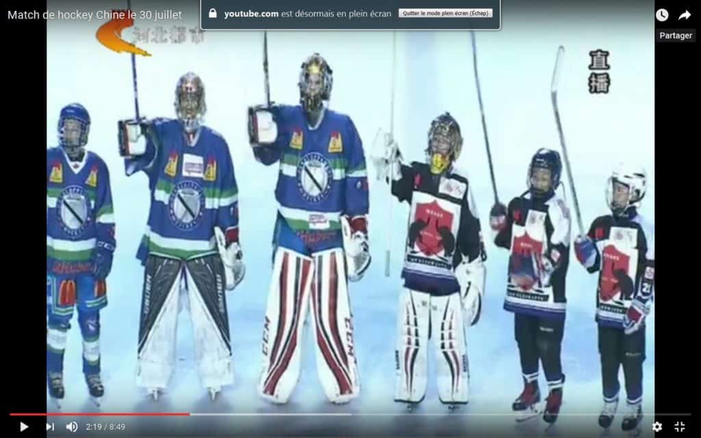 Les hockeyeurs agathois ont joué devant 120 millions de téléspectateurs!