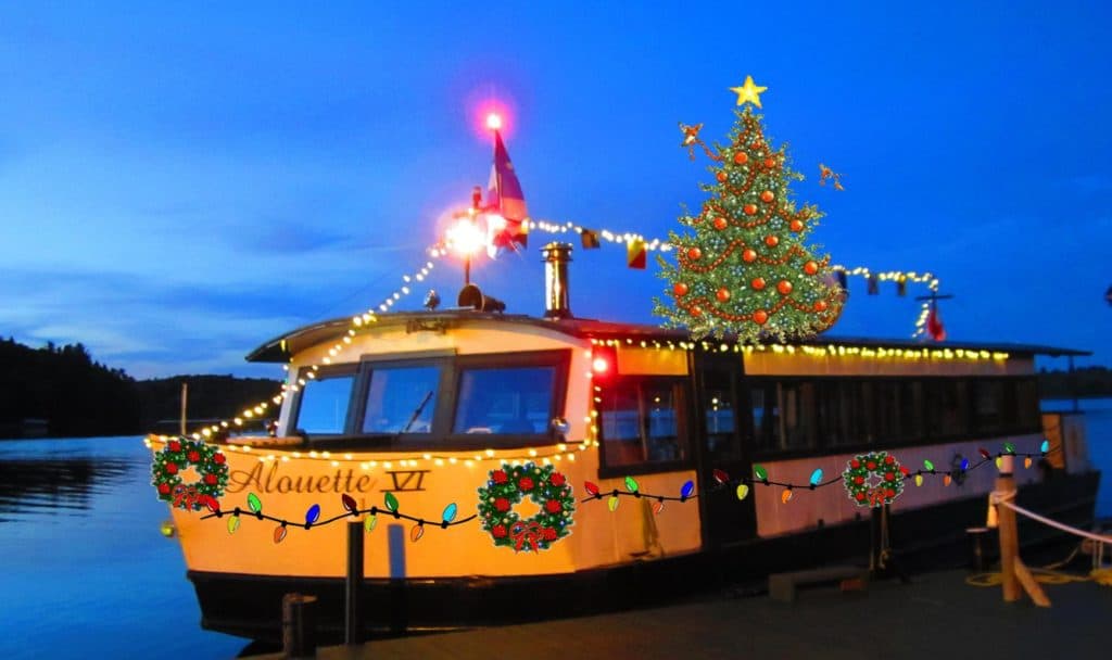 Les Bateaux Alouette en opération pour Noël!