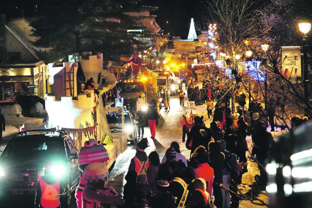 Défilé de Noël à Ste-Agathe le 23 novembre