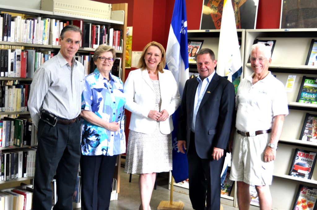 Plus de 1 M$ investis dans le réaménagement de la bibliothèque