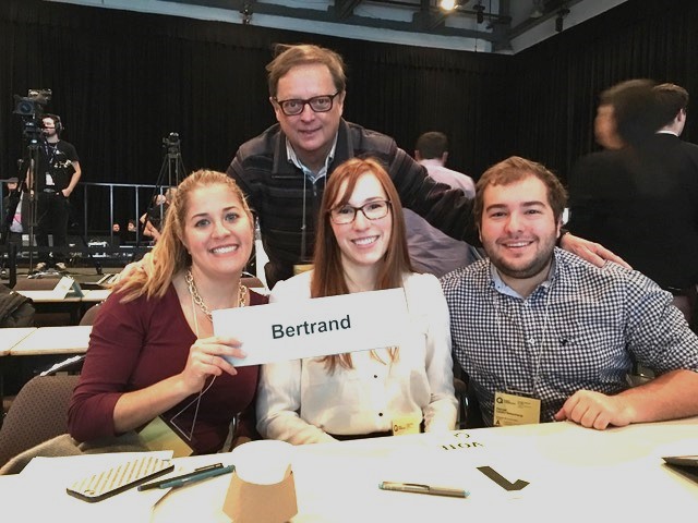 Une délégation péquiste du comté de Bertrand à Québec!