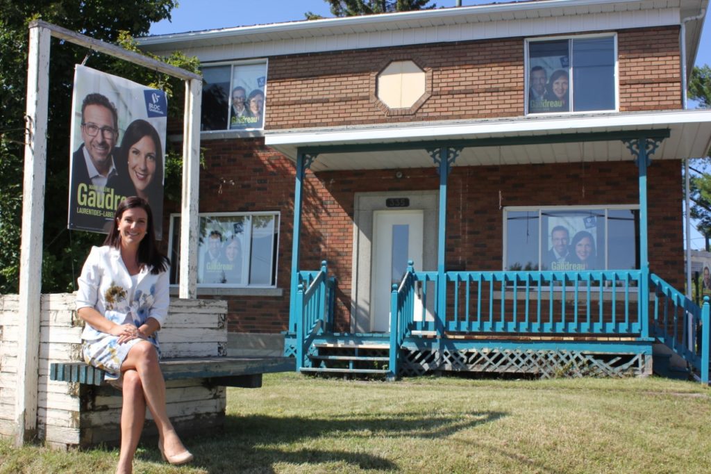 Marie-Hélène Gaudreau, candidate du Bloc Québécois