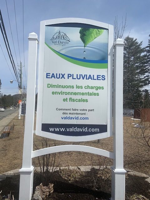 Val-David veut réduire l’apport des eaux pluviales à son usine d’épuration