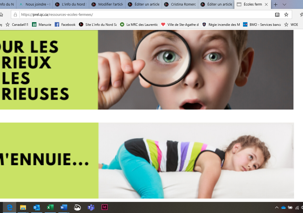 COVID-19: le PREL vient au secours des parents et des enfants
