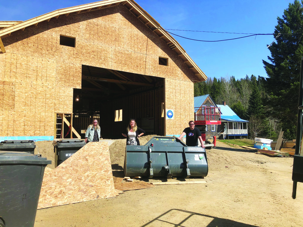 Reprise du chantier du Patriote à Ste-Agathe