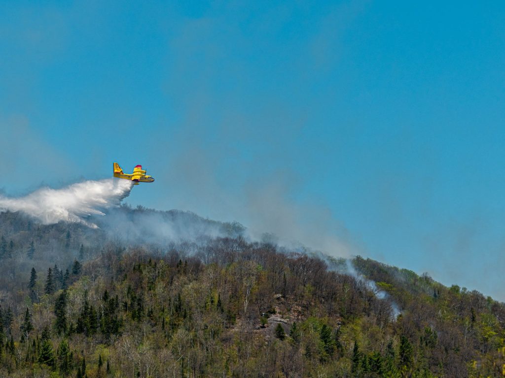 Quatre feux de forêt en quatre jours dans la région