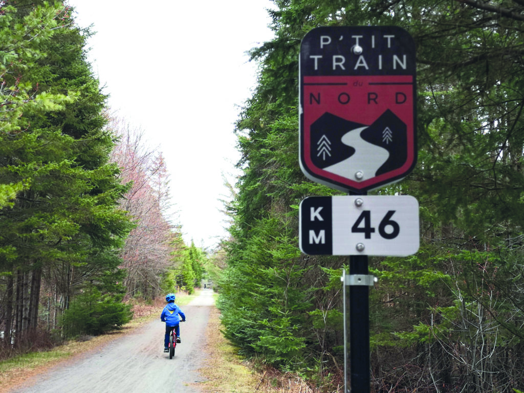 Le parc linéaire sera asphalté entre Val-Morin et Ste-Agathe