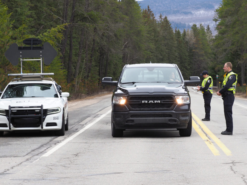 Des barrages de sensibilisation dans les Laurentides