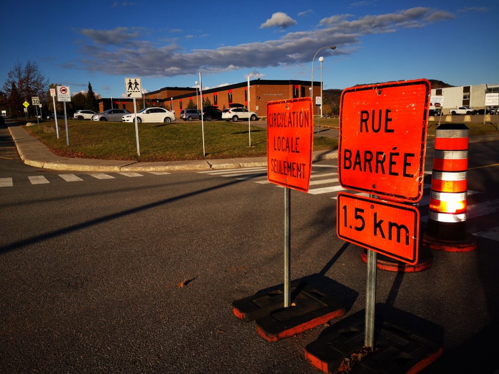 Un chantier qui soulève des inquiétudes pour les piétons