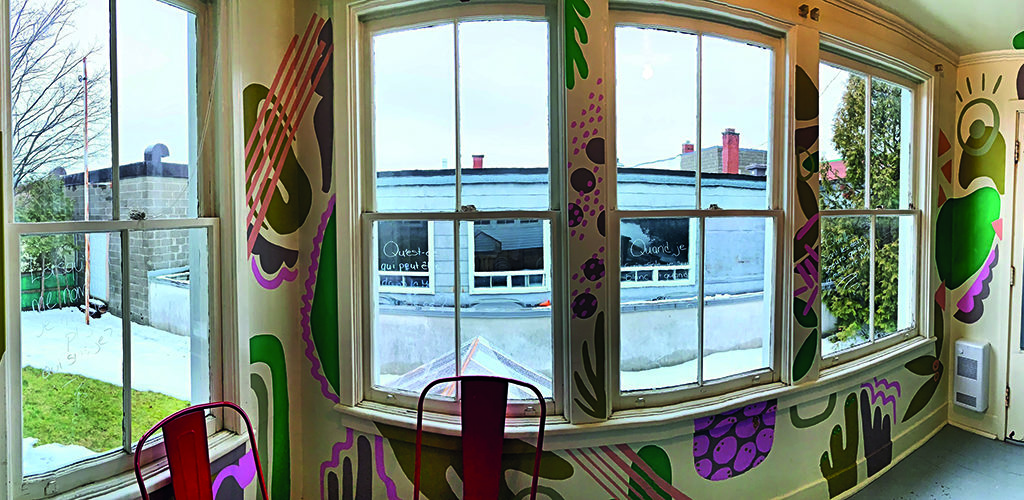 Une nouvelle pièce colorée par Funky Art Cartel au Centre de pédiatrie sociale
