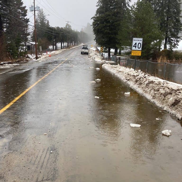 Inondations et dégel l’hiver: une nouvelle réalité avec laquelle il faudra vivre