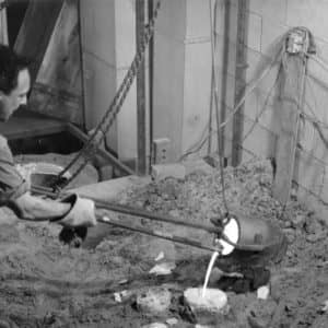 Bernard Chaudron en 1967. (Photo gracieuseté – Atelier Bernard Chaudron)