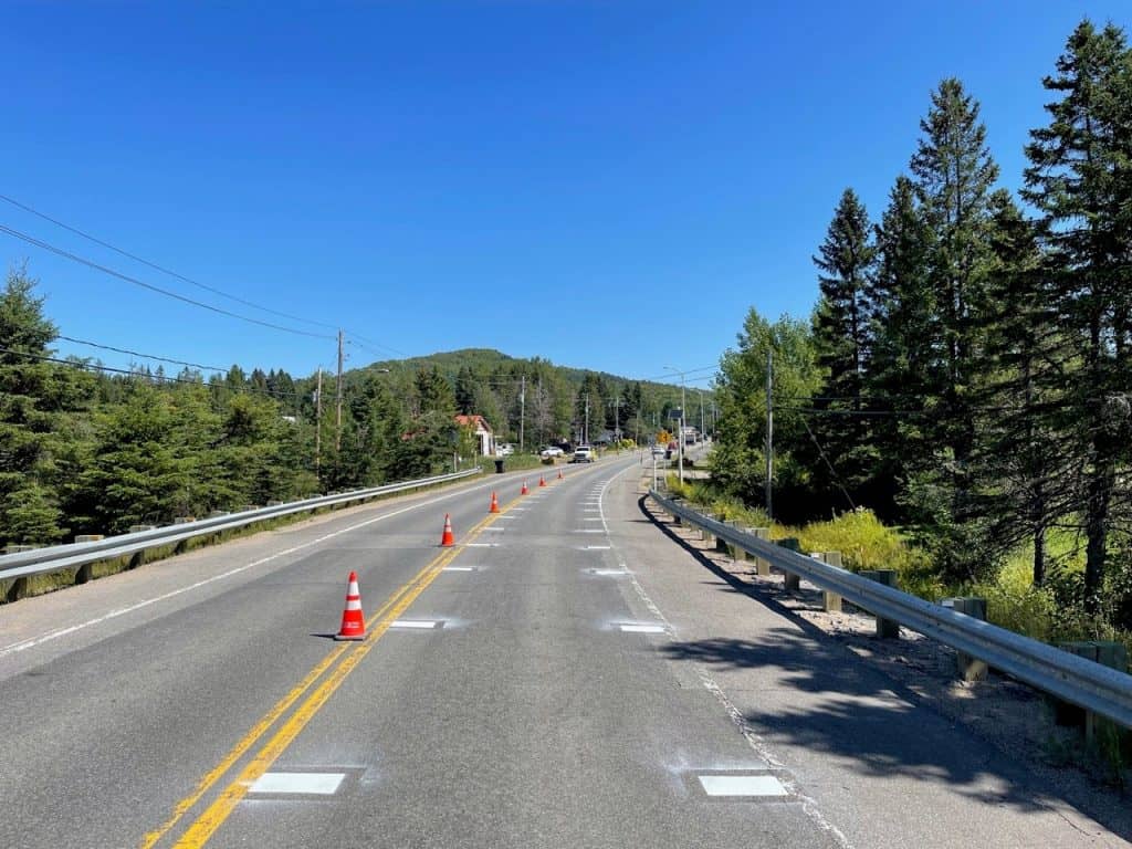 Nouvelles mesures pour sécuriser la route 329 à Lantier