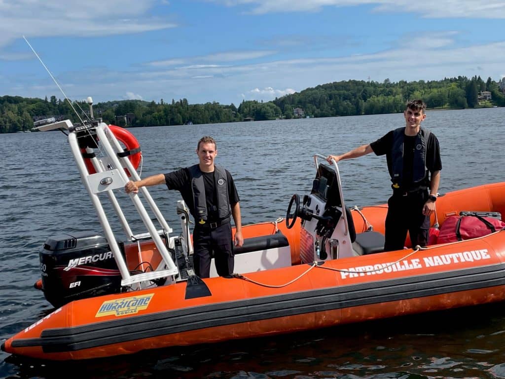 Un bilan positif pour la patrouille nautique de la RIDM