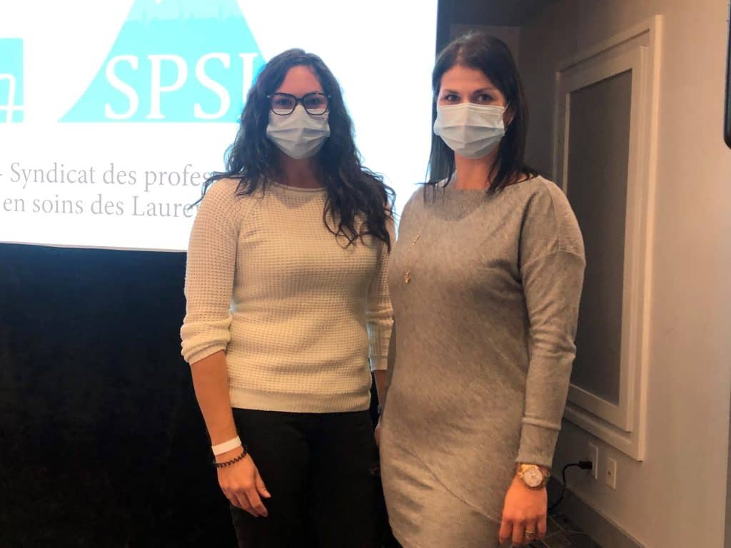 Des infirmières des Laurentides toujours à bout de souffle