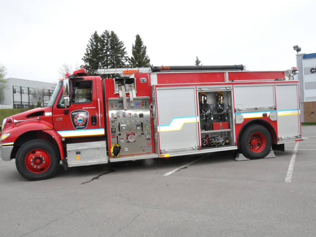 Un incendie rapidement maitrisé à Sainte-Agathe