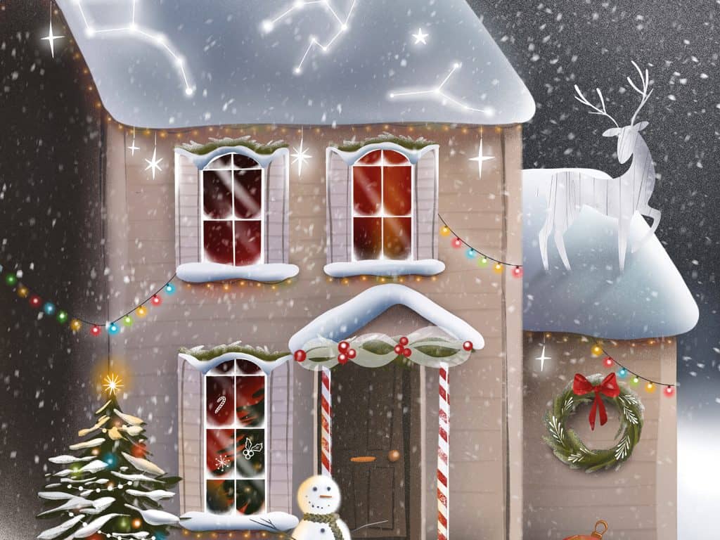 Le concours de décorations de Noël