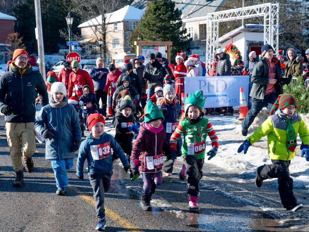 Une course de lutins