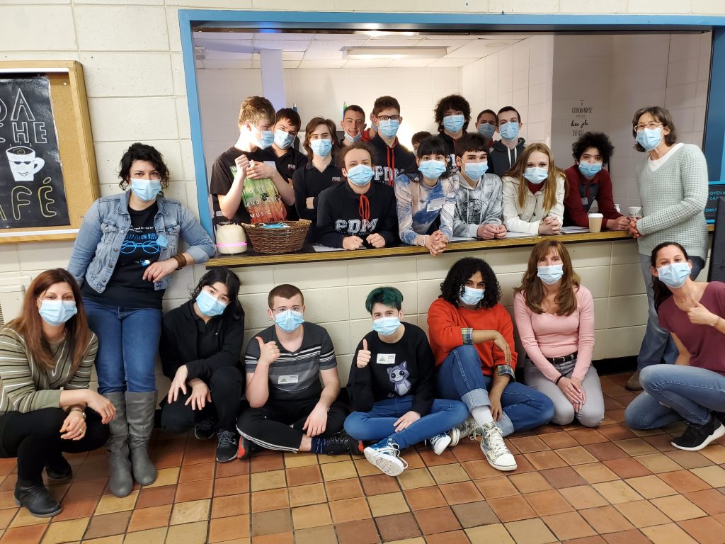 Des baristas en devenir à la Polyvalente des Monts