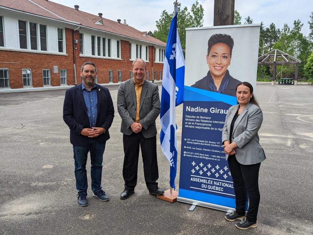 Un nouveau gymnase pour les élèves de Sacré-Cœur