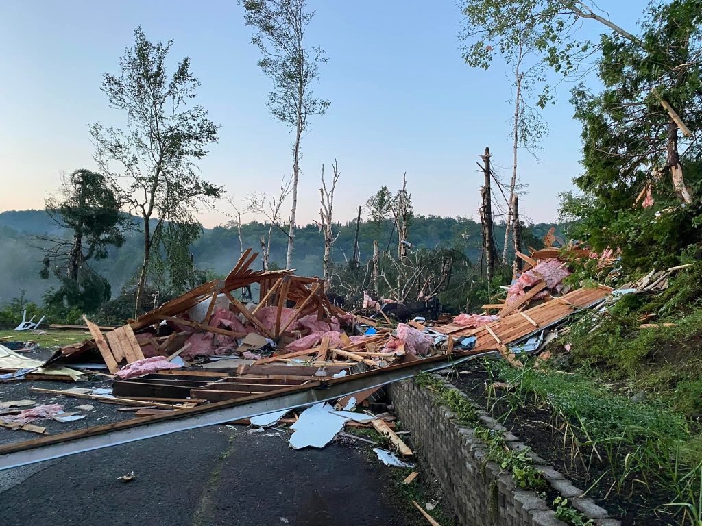 La nature se déchaîne encore dans les Laurentides