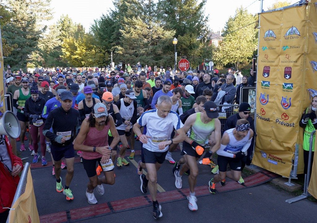 Fin de semaine de rêve pour le Marathon du P’tit Train du Nord