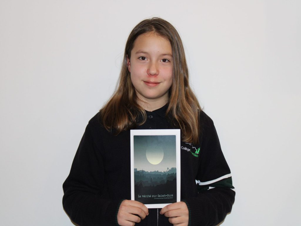 À 12 ans, elle écrit un roman