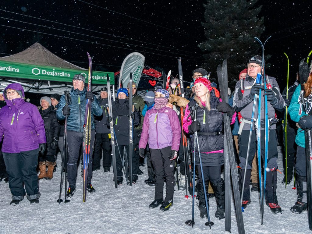 Un air de fête animait la première Randonnée sous les étoiles