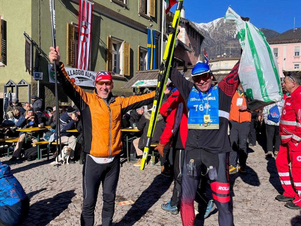 Phil Shaw, toujours aussi passionné de ski