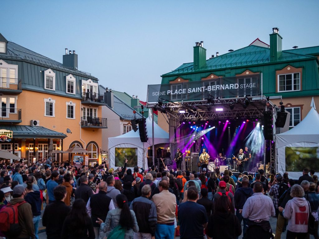 Près de 30 spectacles gratuits aux Rythmes Tremblant