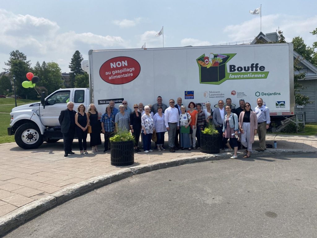 Un nouveau camion pour Bouffe Laurentienne