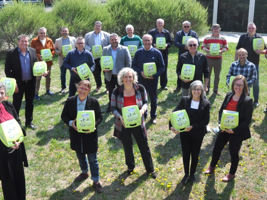 20 édifices publics auront leur défibrillateur