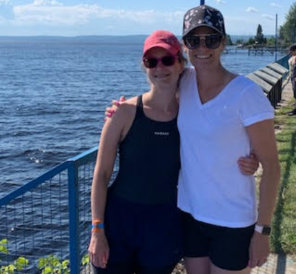 Une participante aura la NageAuCoeur à la Coupe des Laurentides
