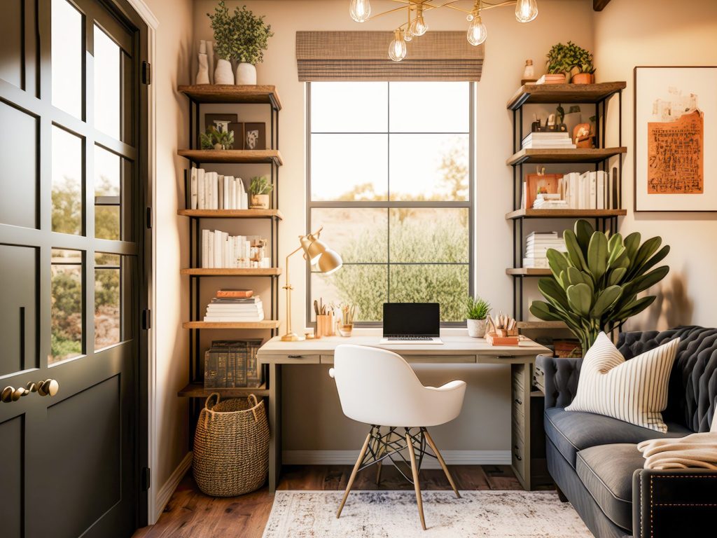 Aménagement d’un bureau à la maison