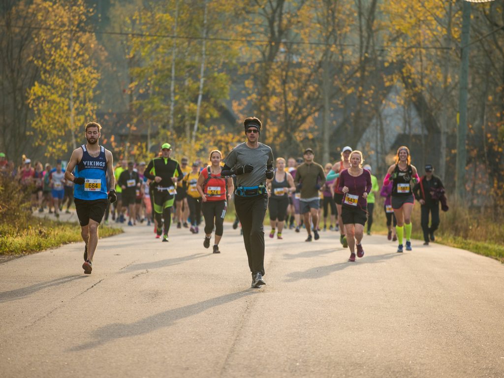 De toutes les couleurs pour les coureurs du Marathon du P’tit train du Nord