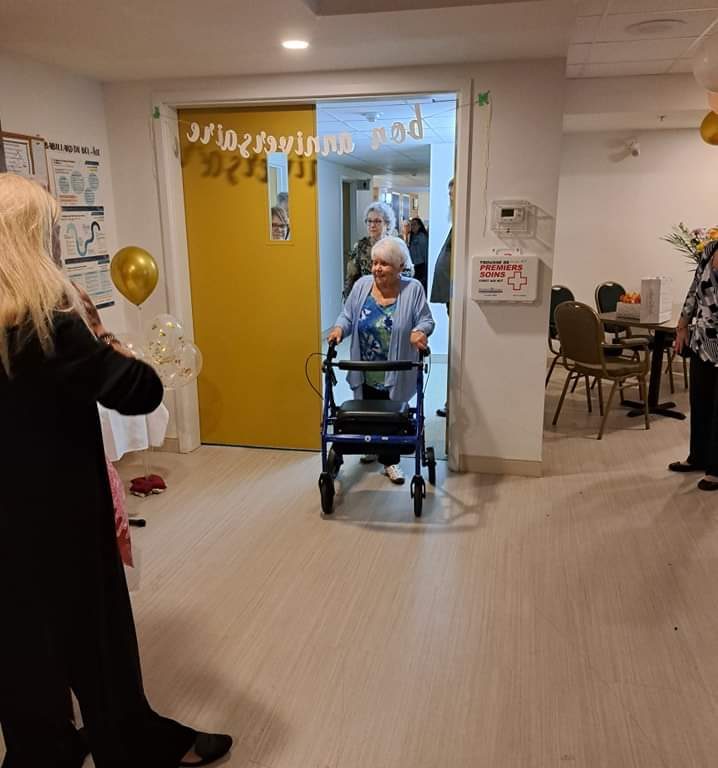 Une centenaire fêtée à Sainte-Agathe