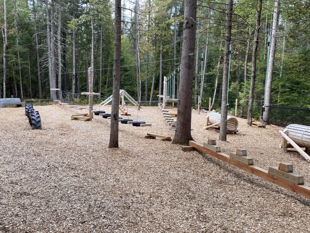 Une nouvelle piste d’hébertisme pour Sainte-Lucie