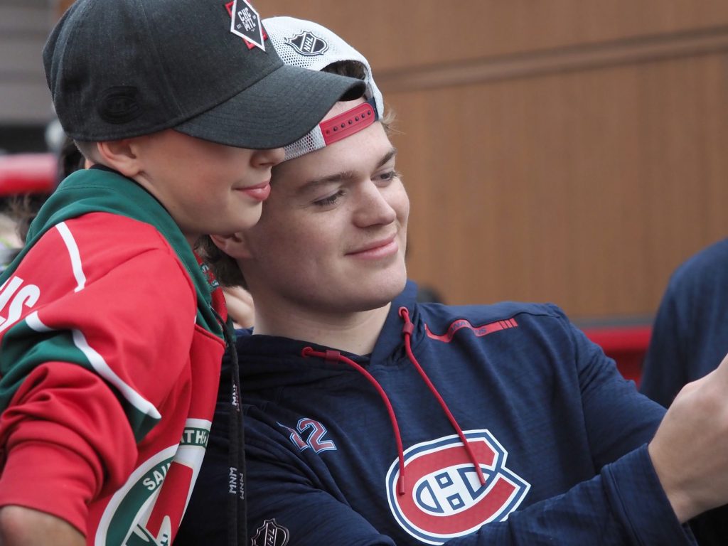 Les Canadiens débarquent à Mont-Tremblant