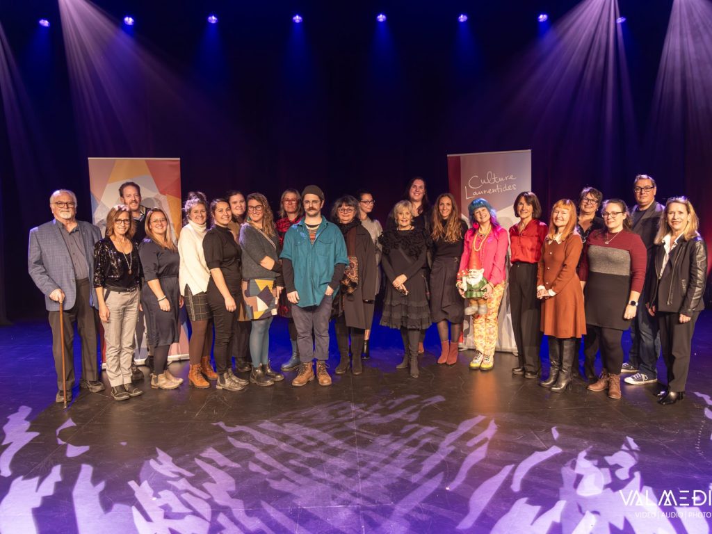 Les artistes de notre région brillent aux Grands Prix de la Culture des Laurentides