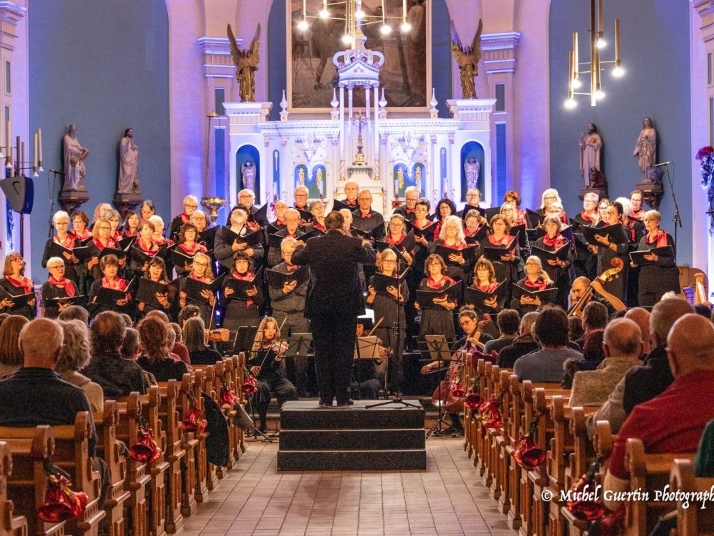 Près de 500 personnes pour la Chorale Ô Choeur du Nord