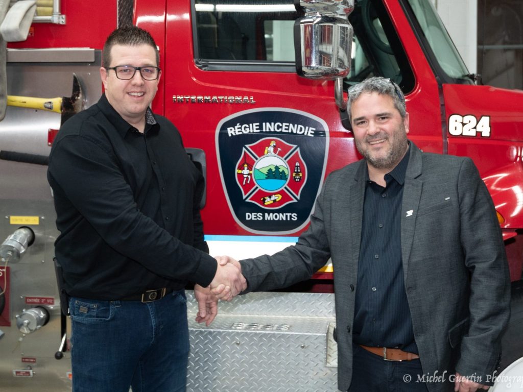 Éric Fulker de retour à la Régie Incendie des Monts