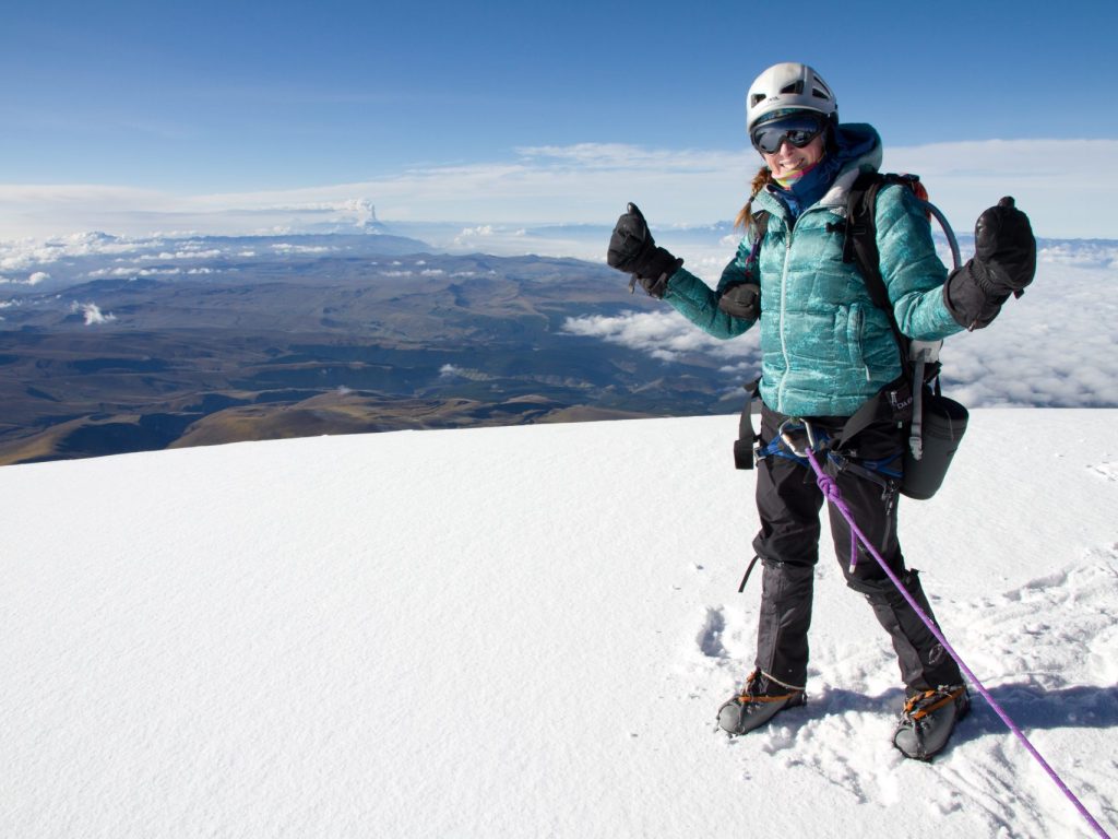 Dans les entrailles du Cayambe