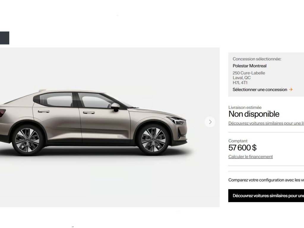 Polestar ne prend plus les commandes jusqu’à l’arrivée des modèles 2025
