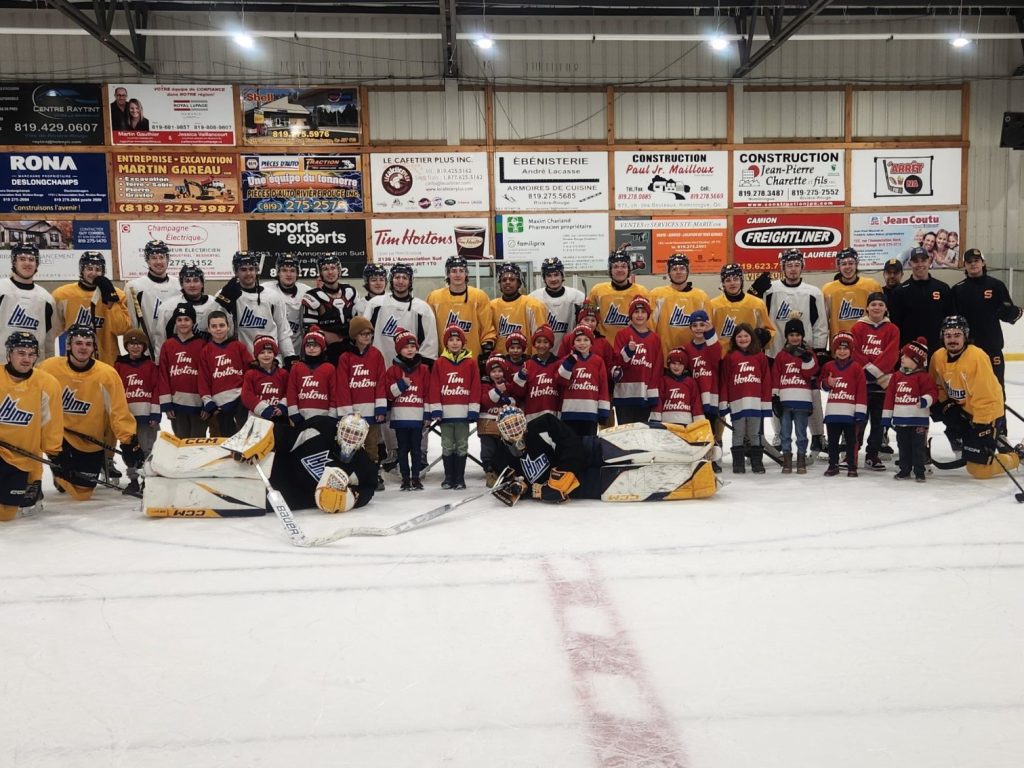 Une fois de plus les Cataractes de Shawinigan s’arrêtent à Rivière-Rouge
